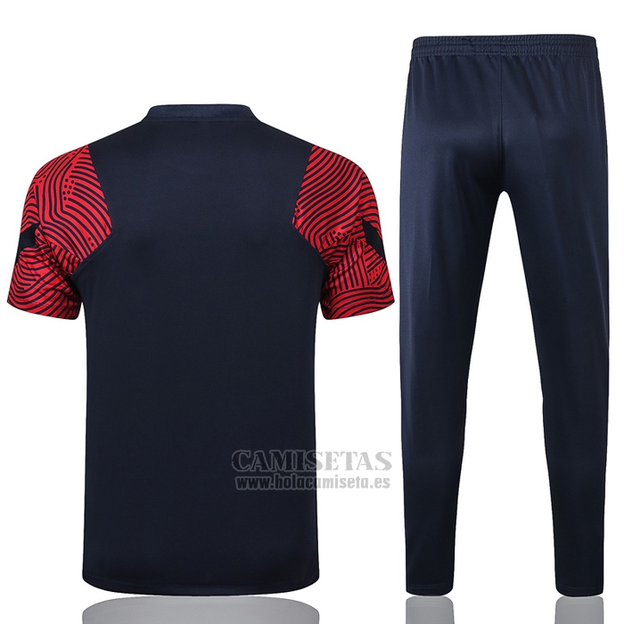 Chandal del Paris Saint-Germain Manga Corta 2020-2021 Azul